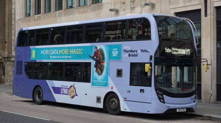 First West of England Scania N250UD Alexander Dennis Enviro400MMC 36817 South Glos Lynx